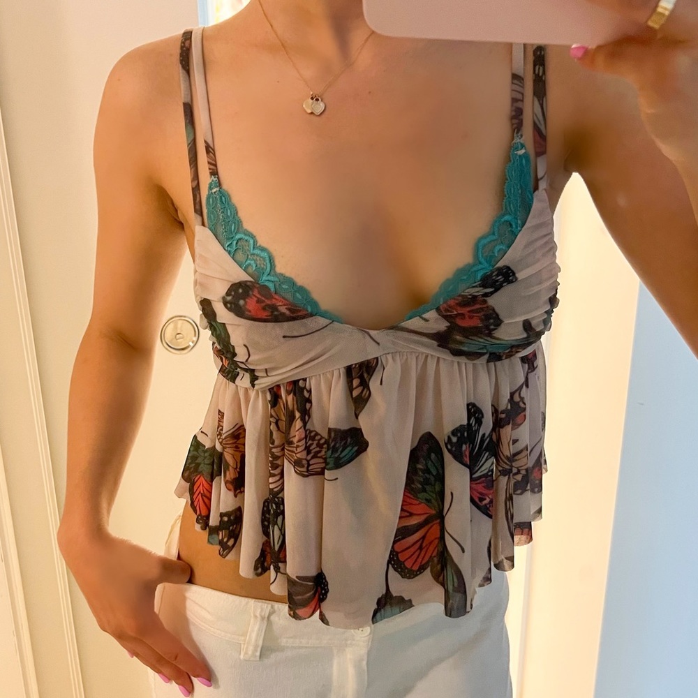Urban outfitters mesh top